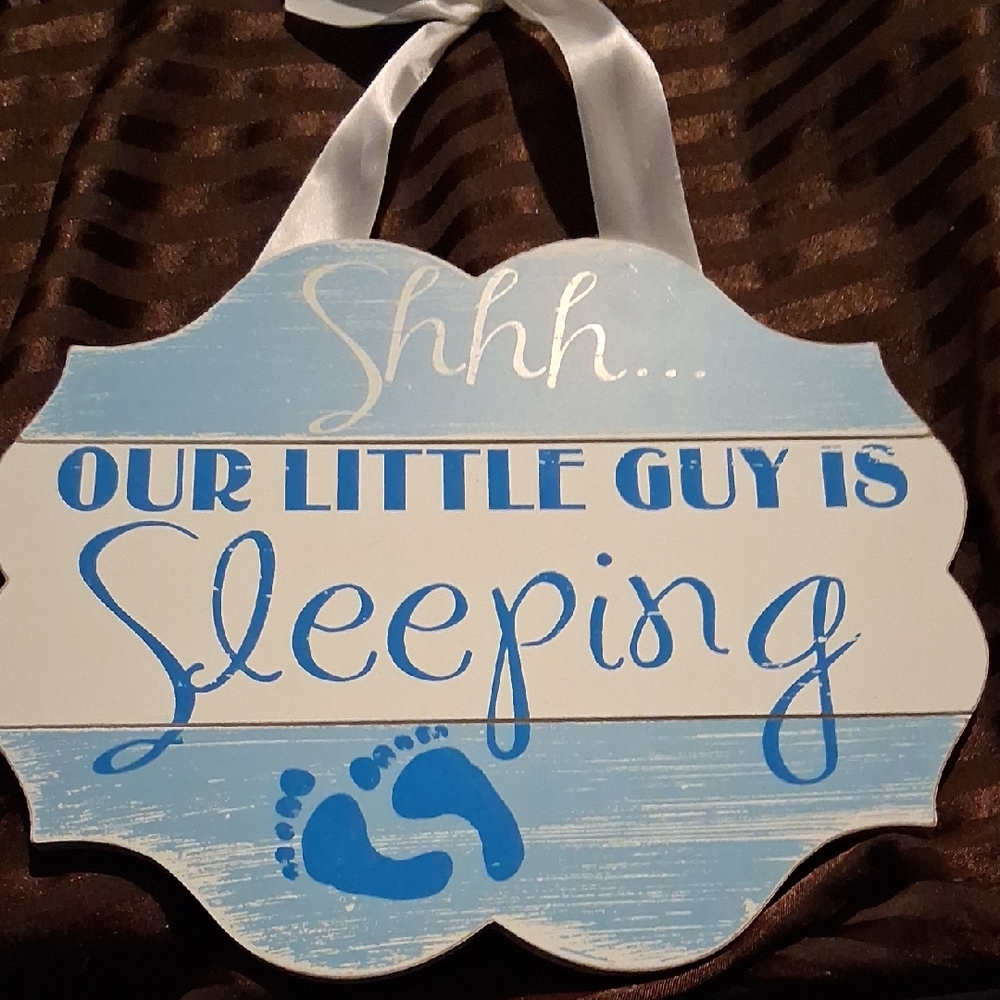 Hobby Lobby Colorful Sleeping Plaque